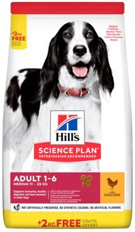 Hills Hill's Science Plan Adult - Hondenvoer - Kip - Kalkoen - 14 kg