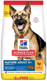 Hills Hill's Science Plan Mature Adult Large Breed - Hondenvoer - Kip - Kalkoen - 14 kg