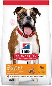 Hills Science Plan Canine Adult Light Kip 12 kg