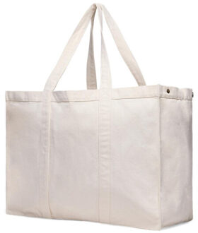 Hilo aware maxi canvas gerecycleerde 32l draagtas Wit - One size