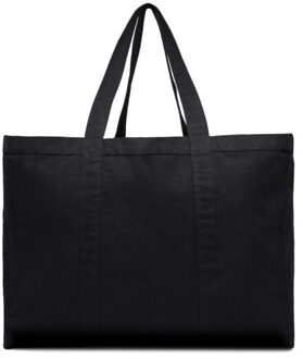 Hilo aware maxi canvas gerecycleerde 32l draagtas Zwart - One size