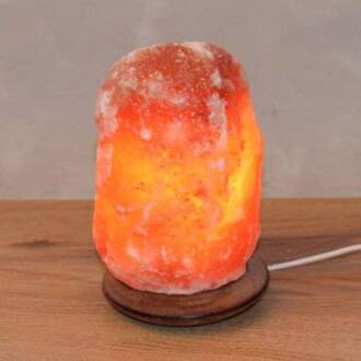 Himalaya Salt Dreams Tafellamp 18 X 11 Cm Zout Oranje