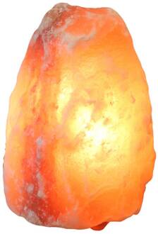 Himalaya Salt Dreams Tafellamp 19 X 11 Cm Oranje