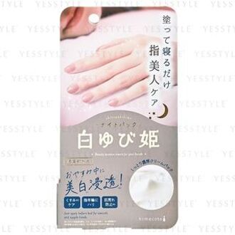 Himecoto White Hand Night Revitalizing Cream 30g