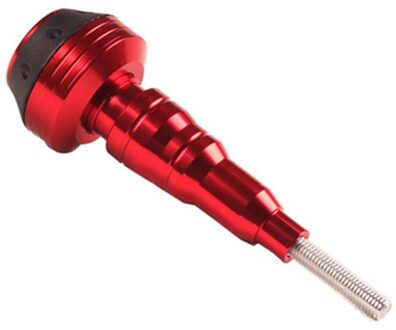 Himiss 1Pcs Universele Vallen Protectors Motorcycle Frame Slider Anti Crash Bal Motor Bescherming Moto Crash Pad (M10 Schroef) rood