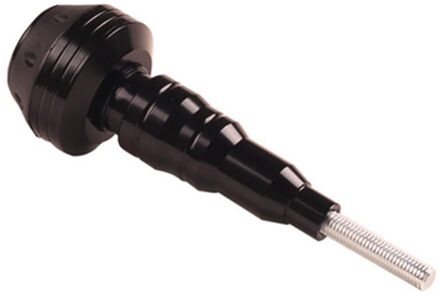 Himiss 1Pcs Universele Vallen Protectors Motorcycle Frame Slider Anti Crash Bal Motor Bescherming Moto Crash Pad (M10 Schroef) zwart