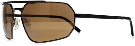 Hinkley SS570002 glanzend brons saturnus gepolariseerd drivers goud fotochromische zonnebril Grijs