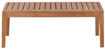 Hioshop Amlan tuintafel 70x110cm naturel. Beige