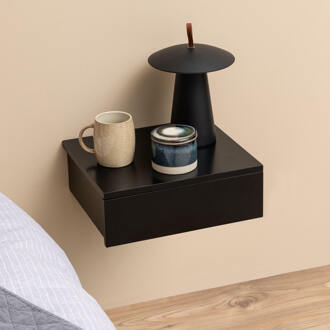 Hioshop Anja Nachtkastje - Zwart