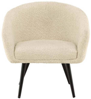 Hioshop Fluffy fauteuil aan kinderen wit.