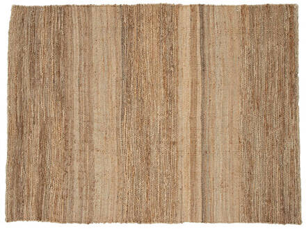 Hioshop Hannes vloerkleed 230x162cm naturel. Beige