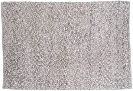 Hioshop Jajru vloerkleed 300x200 cm wol beige. Wit