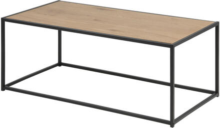 Hioshop Jaxon Salontafel Bruin, Zwart