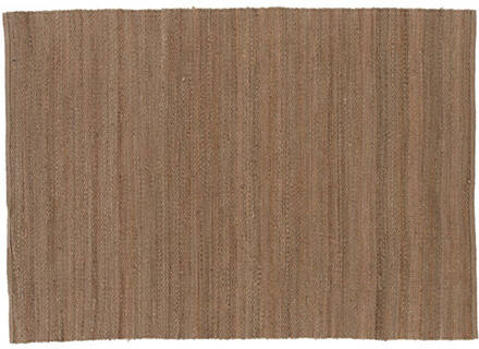 Hioshop Kali vloerkleed 240x170cm naturel. Beige