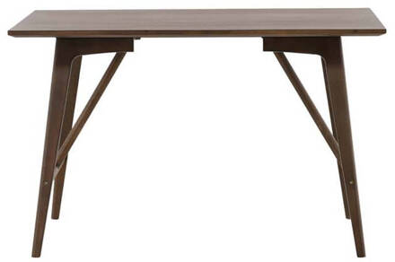 Hioshop Kaseindon eetkamertafel 80x120cm bruin.