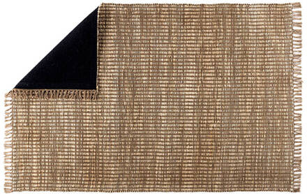 Hioshop Marcie vloerkleed 160x230 cm beige.