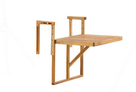 Hioshop Marion tuintafel balkon natuur. Transparant