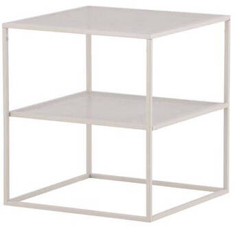 Hioshop Netz salontafel , bijzettafel beige.