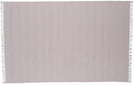 Hioshop Nico vloerkleed 300x200 cm katoen beige.