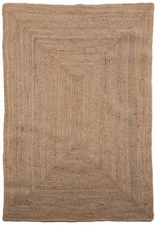 Hioshop Oliver vloerkleed 230x160cm naturel. Beige