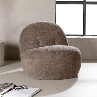 Hioshop Omaha fauteuil bruin.