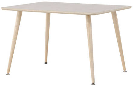 Hioshop Polar eetkamertafel voor kinderen whitewash. Wit