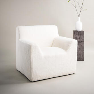 Hioshop Rossö fauteuil wit.