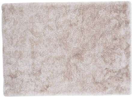 Hioshop Shiva vloerkleed 240x170 cm polyester beige. Wit