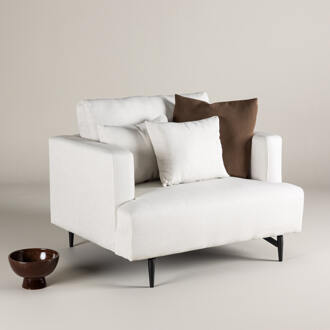 Hioshop Sofia fauteuil beige.