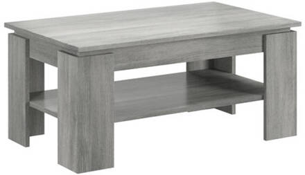 Hioshop Titan salontafel grijs.