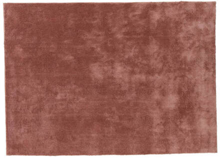 Hioshop Undra vloerkleed 300x200 cm polyester roze. Wit