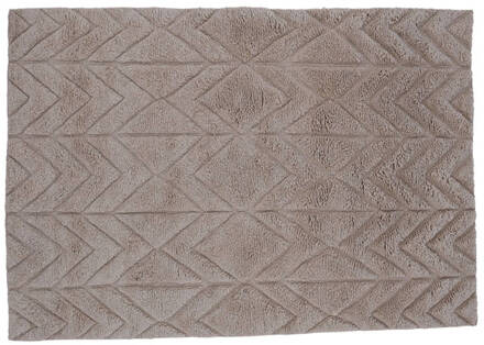 Hioshop Zoe vloerkleed 230x160cm beige.