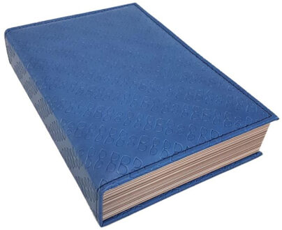 HIP Brillendisplay boek gevuld met 4 brillen - Blauw