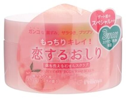 Hip Care Body Soap Scrub Sweet Peach 180g
