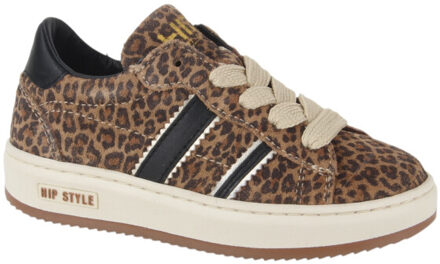Hip H1102-v meisjes sneakers - maat 30 Bruin