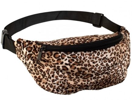 Hip heuptasje/fanny pack/buideltasje panterprint print - Festival - Heuptassen Multikleur