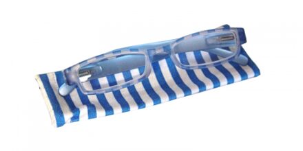 HIP Leesbril blauw streep - +3.0