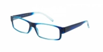 Hip Leesbril blauw/transparant +2.0