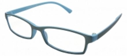 Hip Leesbril blauw/zilver +1.5