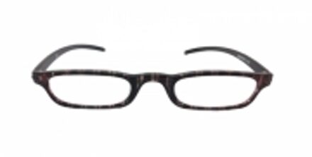Hip Leesbril bruin gestreept +1.0