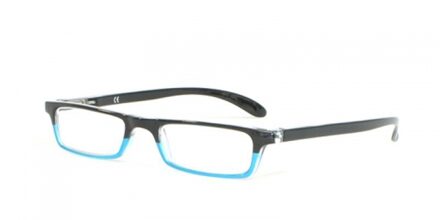 HIP Leesbril Duo zwart/blauw - +2.5