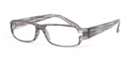 Hip Leesbril grijs gestreept +3.0