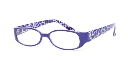 HIP Leesbril paars gevlekt
