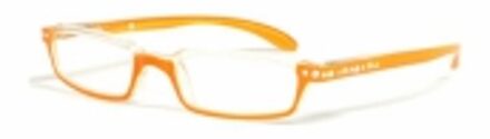 Hip Leesbril Strass-stenen oranje +1.0