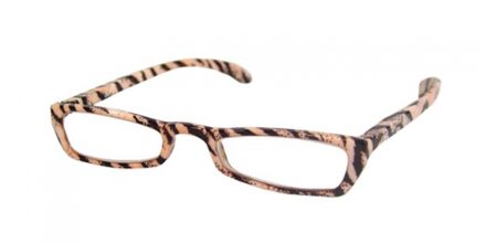 HIP Leesbril Tijgerprint recht