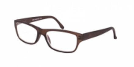 Hip Leesbril Uni donker bruin matt +1.0