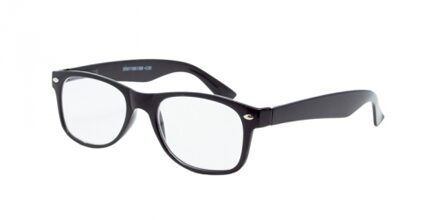 HIP Leesbril wayfarer glans zwart