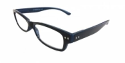 Hip Leesbril zwart blauw +1.0