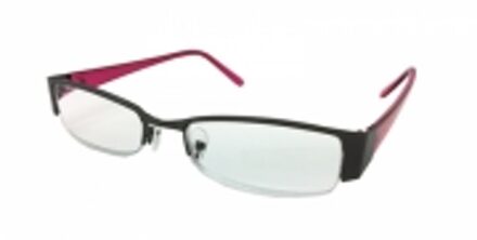 Hip Leesbril zwart/rood +1.5