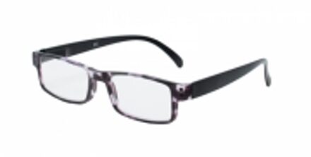 Hip Leesbril zwart/transparant +1.0